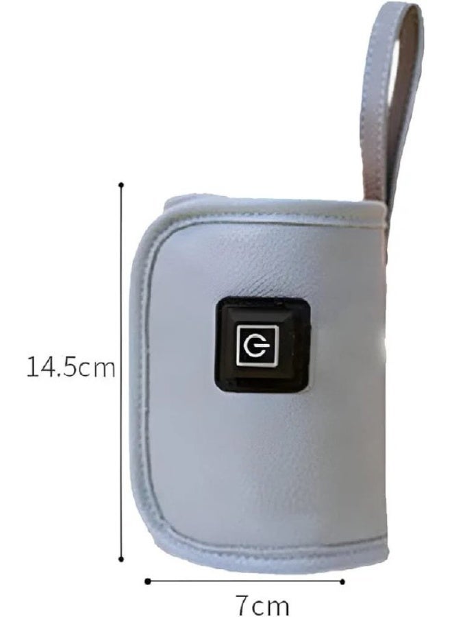سخان حليب محمول USB للرضّع – دفاية زجاجات متنقلة تعمل باليو إس بي - Image 3